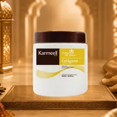 Máscara Capilar Karmell Hair 500ml Creme Capilar Tratamento Hidratação Reparação Reconstrução