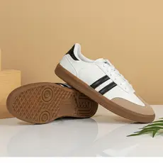 Tênis Feminino Samba Casual Retrô Vintage Estilo Atemporal Material Resistente
