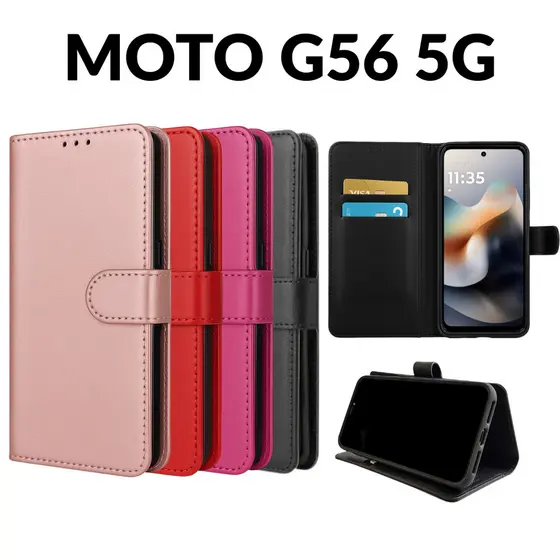 Capa Capinha Carteira Para Motorola Moto G56 5G