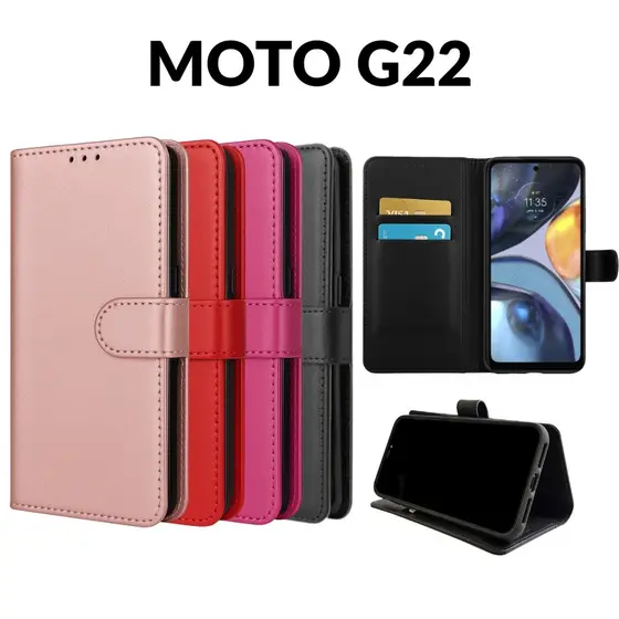 Capa Capinha Carteira Para Motorola Moto G22