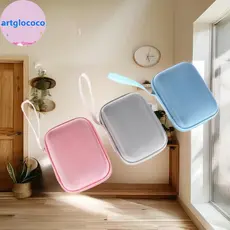 Artglococo Estojo Para Câmera Digital Suporte De Armazenamento Câmeras De Viagem EVA Hard Shell Pequena Bolsa Cartão CCD