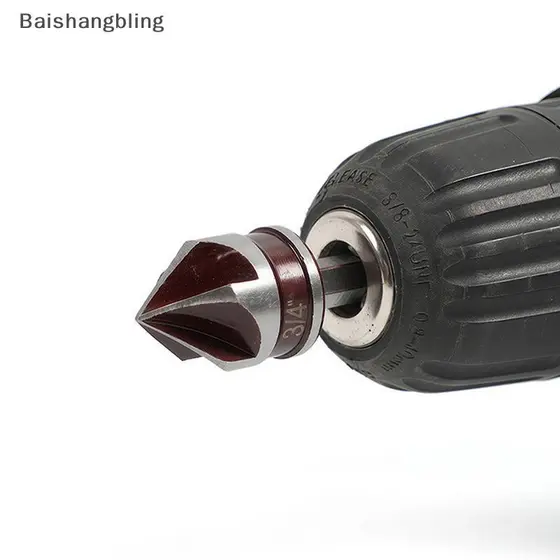 Bsbl Abridor De Buraco Chanfro Broca Hex Haste Carpintaria Chanfradura Ferramenta 82 ° Brocas Escareadoras Precisas De V