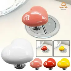 Botão De Pressão Do Vaso Sanitário Portátil Colorido Decoração Da Sala De Banho Água Ferramentas De Descarga Para Casa