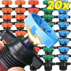 Bico De Rega Rotativo De Grau 1/2 " Rosca Rotação Automática Sprinkler Jardim Parque Gramado Flor Irrigação Vegetal