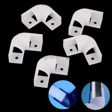 XBBR 5 Unidades Conector De Canto De 90 Graus Led Link De Perfil De 16 * 16 Mm Junta Quente