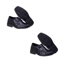 1 Par de Sapato Social Infantil Masculino Promoção