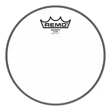 Pele Remo Emperor Transparente 10" BE-0310-00 para Bateria