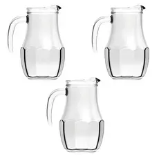Kit 3 Jarra de Suco de Vidro Tango 750ML Agua Nadir