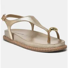 Sandália Papete Via Marte Feminina Casual Ajuste em Fivela Macia Confortável Prática Moderna