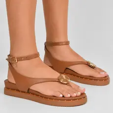 Sandália Feminina Via Marte Flat Rasteira Casual Moderna Leve