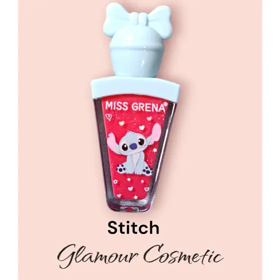 Gloss labial Stitch e personagens da disney