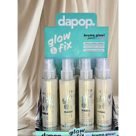 Bruma Facial Glow & Fix Pérola - Dapop
