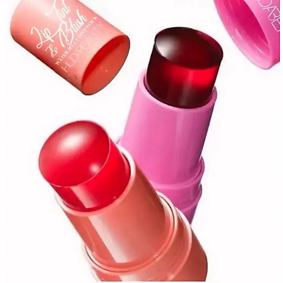 Blush e Lip Tint Gelatina Huda Beauty