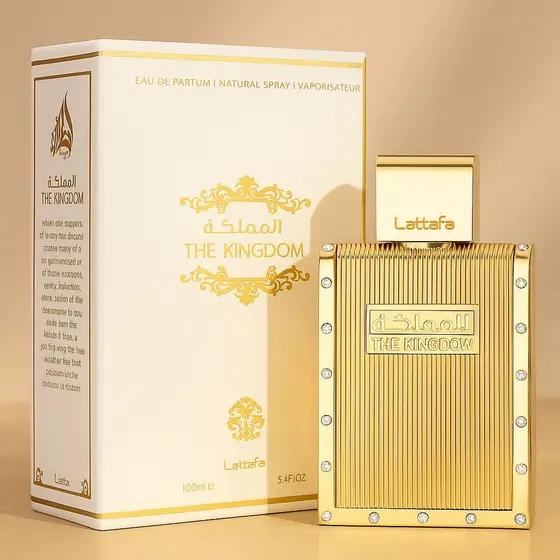 PERFUME ÁRABE MASCULINO  - THE KINGTON - LATTAFA