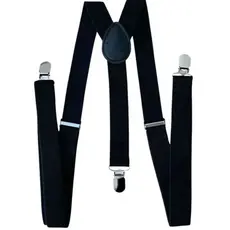 Suspensório Largo 2,5cm Unissex Ajustável