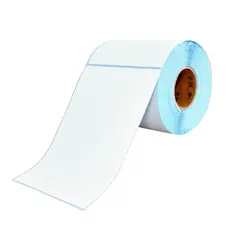 1 Rolo de Etiqueta Térmica 100x150mm 10x15cm 350unds Térmico Direto Com Serrilha compativel zebra