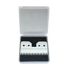 Lâmina Cerâmica 18 Dentes Reposição Compatível Andis Wahl Oster Pentes 3F 4F 5F 7F 10 15 30