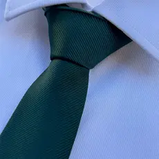 Gravata Verde Esmeralda Musgo Slim e Semi Slim Masculina Social Para Padrinhos de Casamento