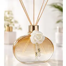Aromatizador em Vidro Jolie 300ml com Laço Luxo