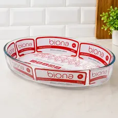 Assadeira de Vidro Oval 4L Forma para Assar, forno e microondas