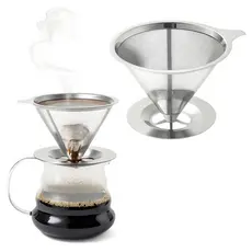 Filtro De Café Inox Passador Coador Ecológico Não Precisa De Filtro De Papel