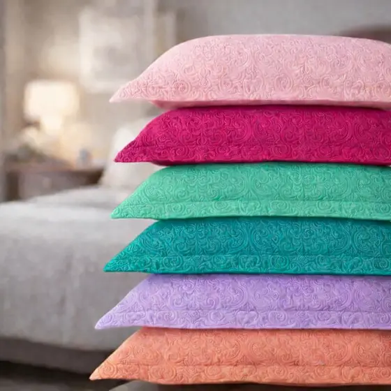 Kit Capa De Travesseiro 2 Peças Matelado Promoção 170FIOS