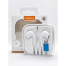 Fone de Ouvido lightning iPhone c/ Fio aGold
