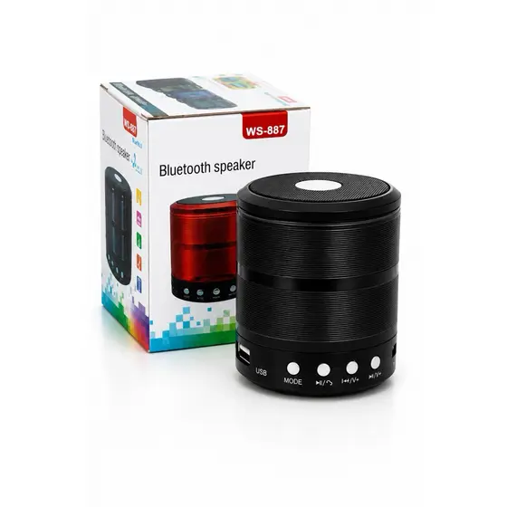 Mini Caixa de Som Bluetooth Portátil, USB, FM, Recarregável 10w