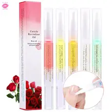 Kit 5 Canetas Óleo Hidratante Cutículas Revitalizador De Unhas Gel Sabor Fragrância Flores e Frutas VARIADO / Promoção OFERTA