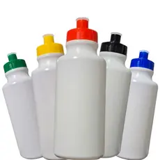 kits 200 de Garrafinhas  Agua Squeeze Escola Academia 500ml Plástico