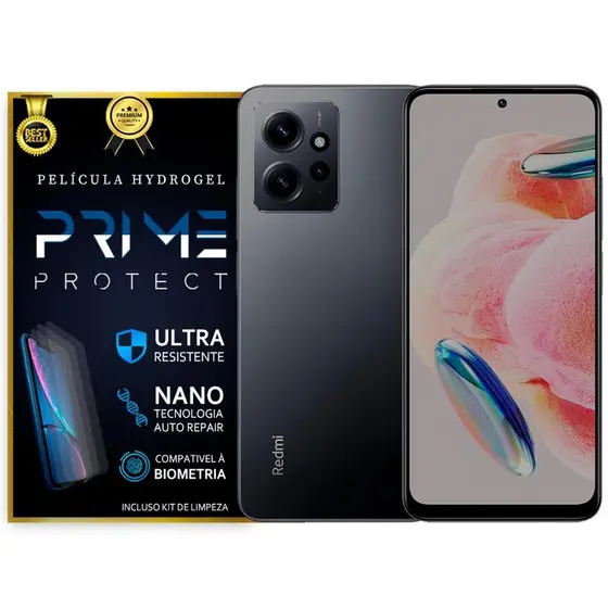 Película Hidrogel Privacidade Frente+Verso Redmi Note 12 4G