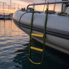 Escada De Barco Suspensa Costurada Embarque Marinha Engrenagem De Água Configuração Rápida À Prova D'água Para Embarcaçõ