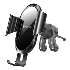 Suporte Celular Veicular P/ Carro Fácil Instalar Saida Ar Hrebos SU-260