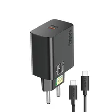 Carregador USB-C 45W Hrebos Turbo Power Moto G14 G22 G32 G34 G42 G52 G62 G73 G84 G100 Edge 20 30 40 60 Neo Fusion 5G