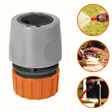 Engate Rápido Mangueira Conector De 1/2 Em Plástico Cor Cinza