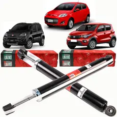 Par Amortecedor Traseiro Original Trw Novo Uno 2010 A 2021