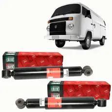 Par Amortecedor Traseiro A Óleo Trw Kombi 1976 A 1998