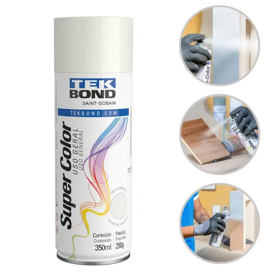 BRANCO BRILHANTE 350 ML TEKBOND