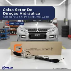 Caixa Setor Direção Hidráulica Mitsubishi Pajero Full 3.2 Hpe Diesel 2001 2019 Genuine Automotive