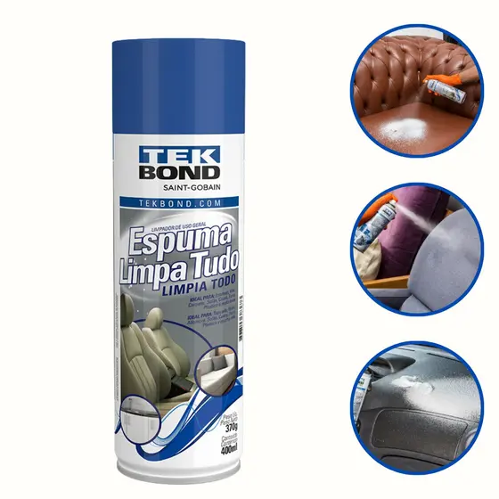 Espuma de Limpeza Limpa Tudo 400 ML 21541000510 TEKBOND