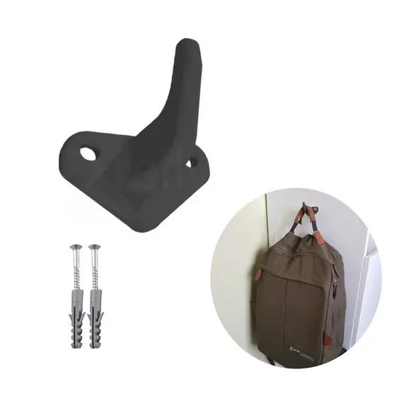 Suporte De Parede Gancho Para Pendurar Mochila Chaves Casaco