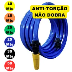 Mangueira De Jardim 10mt 15mt 20mt 25mt 30mt 50mt Casa Com Conector e Esguicho Regulável