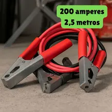 Cabo Chupeta Para Transferência Carga de Bateria 2,5m Para Carro Veículos 200 amperes 12 Volts
