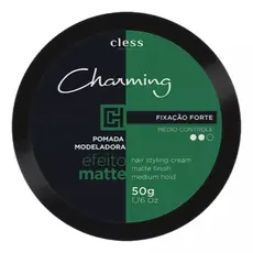 Pomada Modeladora Cless Charming Men Médio Controle 50g