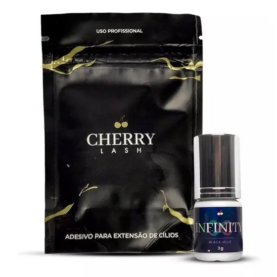 Cola Adesivo Cherry Lash Infinity 3g Extensão Alongamento De Cílios Postiços Fio A Fio
