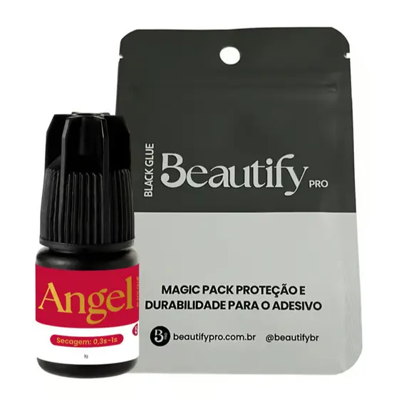 Cola Adesivo Angel Beautify Pro 3g Para Extensão Alongamento De Cílios