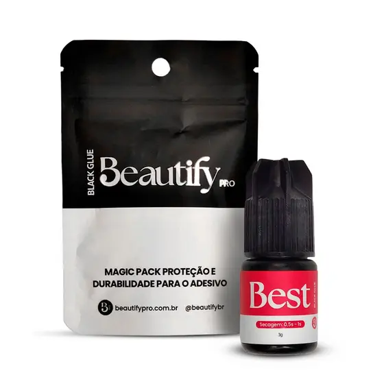 Cola Adesivo Best Beautify Pro 3g Para Alongamento De Cílios