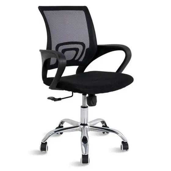cadeira de escritório para trabalhar ergonômica "comfort" suporta até 150kg - mesh