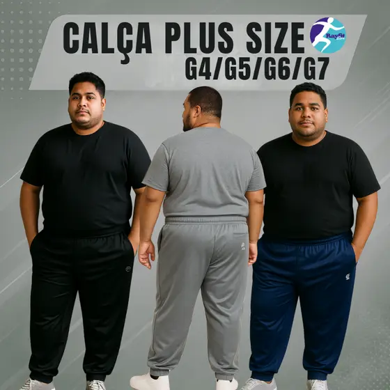 Kit 3 Calças Flaneladas Plus Size G4 ao G7 | Conforto e Estilo para o Frio