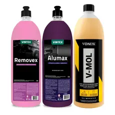 kit Lavagem e Pre-Lavagem Removex Alumax V-Mol Vintex Vonixx
